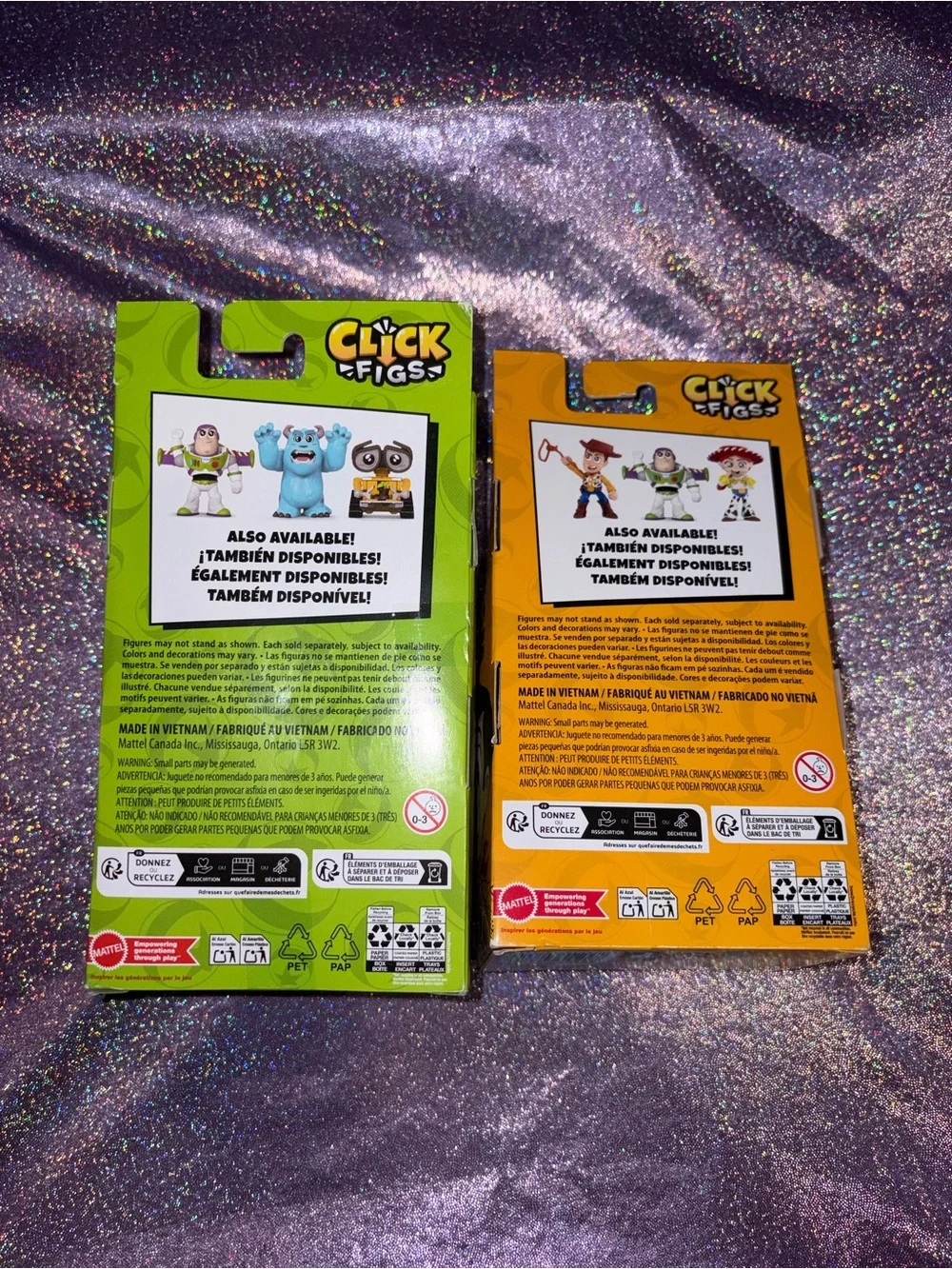 Woody & Buzz Click Fig Set